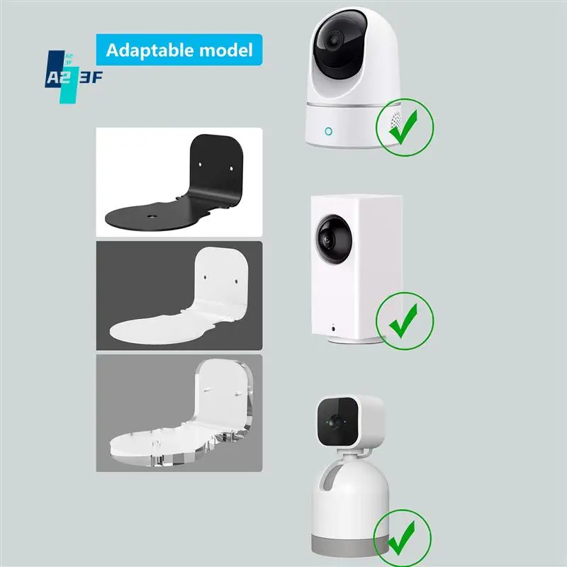 

A23F-Multifunctional Mount Stand Portable Camera Wall Mount Holder For Blink Mini Pan Wyze Cam V2 WYZE Cam Pan V3