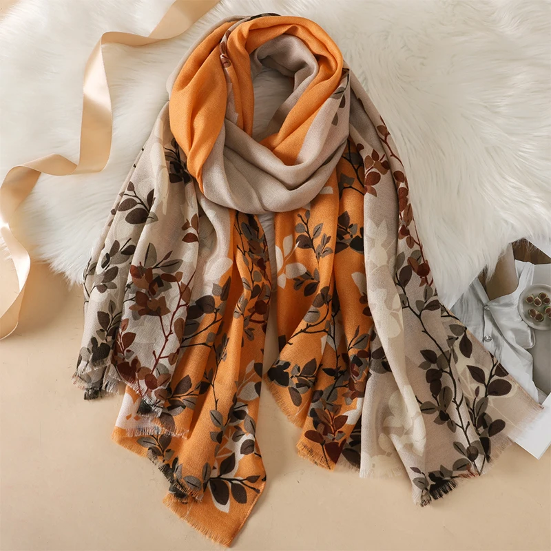 

2025 Autumn Women Scarf Female Cotton Linen Shawl Tassel Four Seasons Muslim Hijab Viscose Wrap Breathable Headscarf 90*180cm