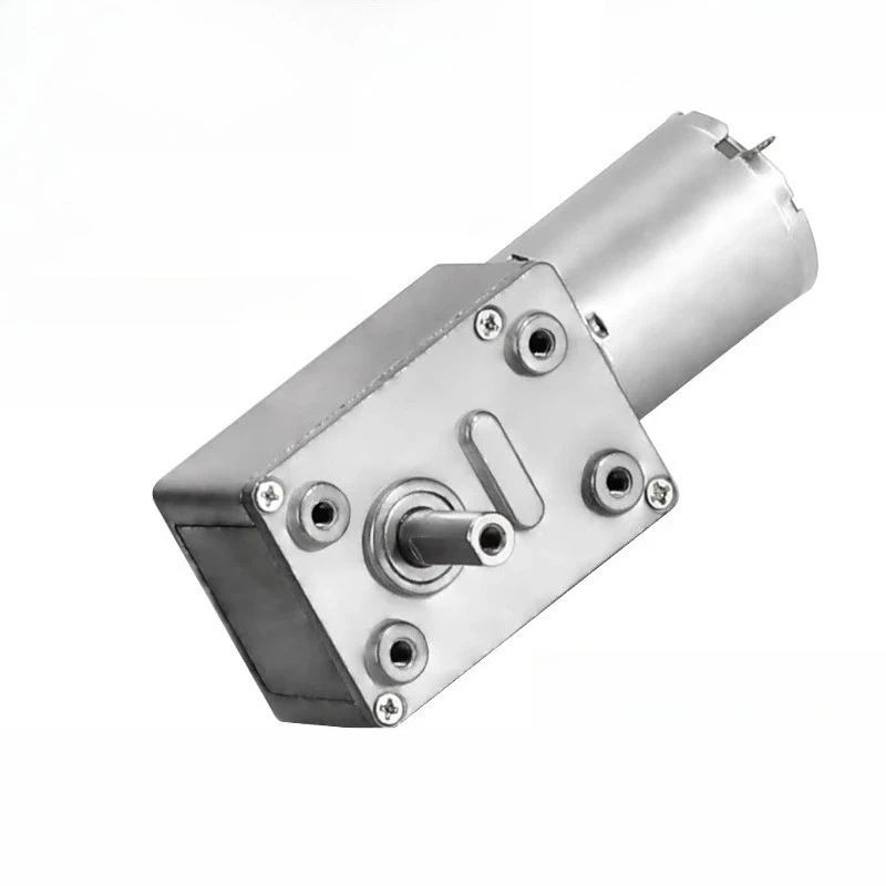 JGY4632-370 reducer motor turbo worm high torque range hood 6V12V24V self-locking motor