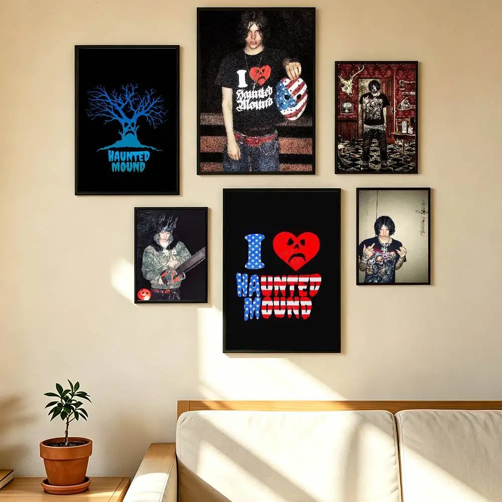 S-Sematary Haunted Mound Harold USA Poster High Quality Dorm Living Room Aesthetic Wall Decoration Painting Stickers Gift