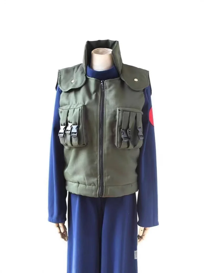 Huo Ying Qimu Ninja Kakashi Cosplay Costume Vest + Sweater Pants Cosplay Clothing view 3