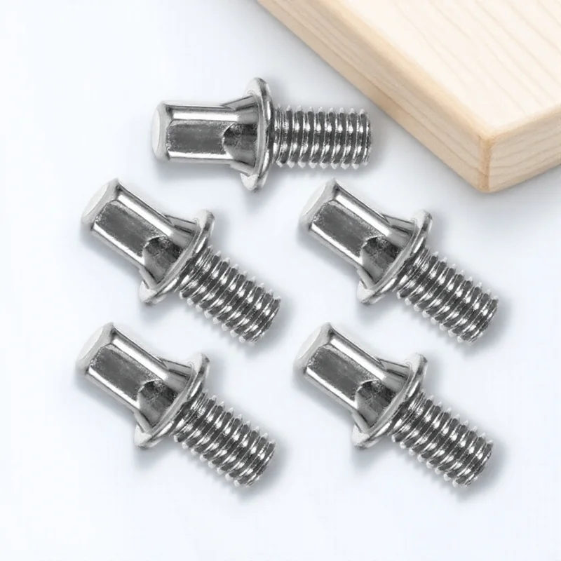 

5Pcs Square Head Drum Pedal Screw Easy Install Fixing Replacement Metal Drum Set Hardware Replacement Bass Pedal Screw