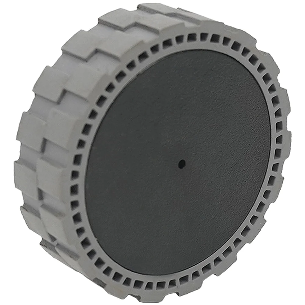 For ECOVACS X1 For T10 Turbo For OMNI Compatible Robot Vacuum Drive Wheel - Black Rubber Tire Replacement 7.2cm