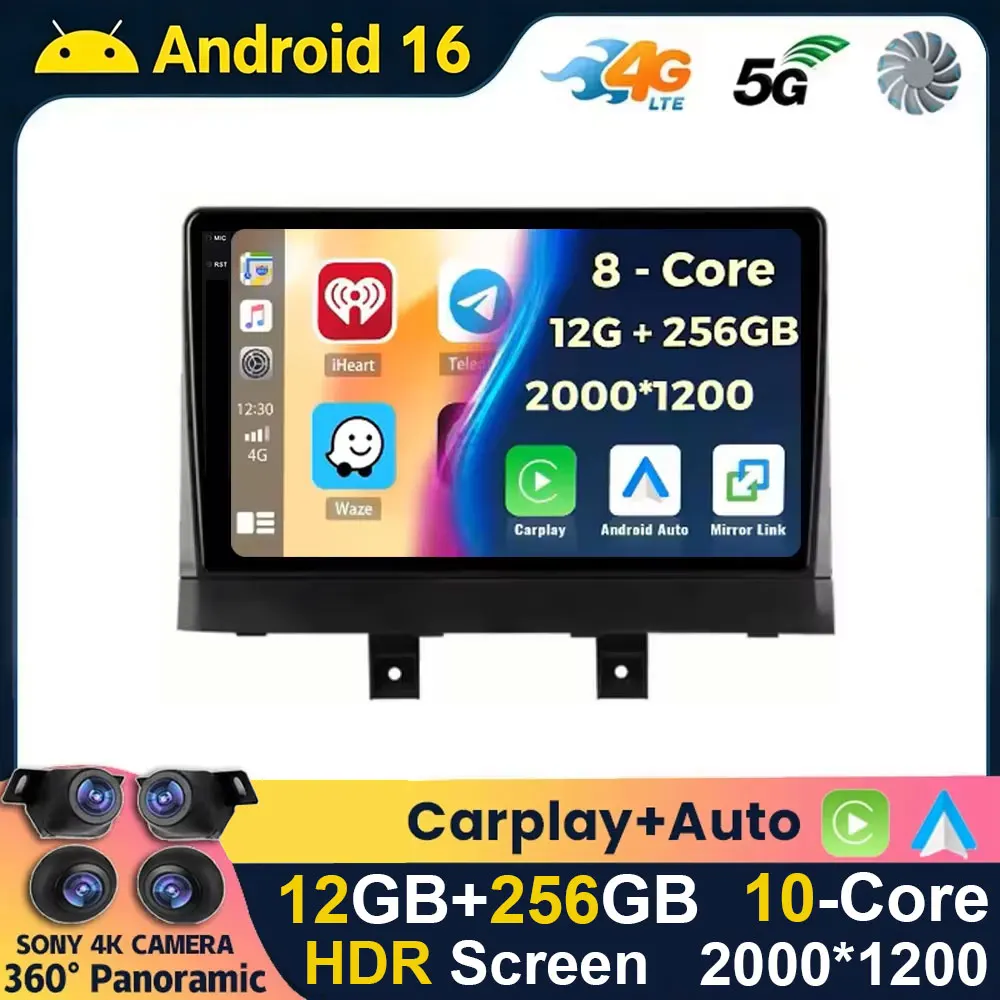 Android 16 For Changan Alsvin 3 2018 - 2023 Head Unit QLED Screen Video Multimedia Wireless Carplay Auto Stereo Touch Radio