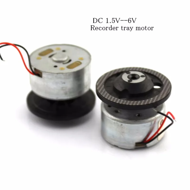 2PCS/LOT 300 DC Motor 1.5V--6V 3V Recorder Tray /Solar Motor