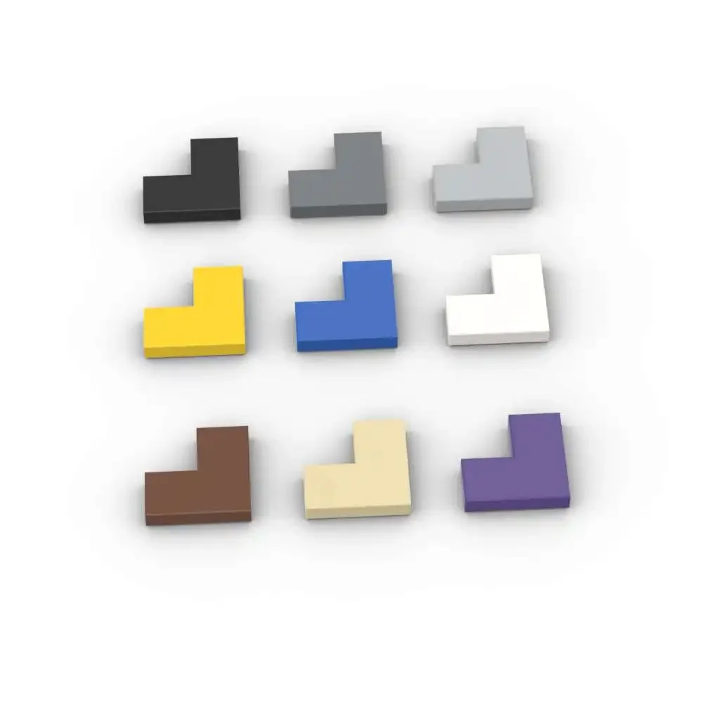 MOC 10 PZ 14719 Angolo 2x2 Building Blocks Kit Pneumatico Piatto Casa Castello Mattoni Particelle Puzzle Giocattoli Per Bambini Di Compleanno Regali di Natale