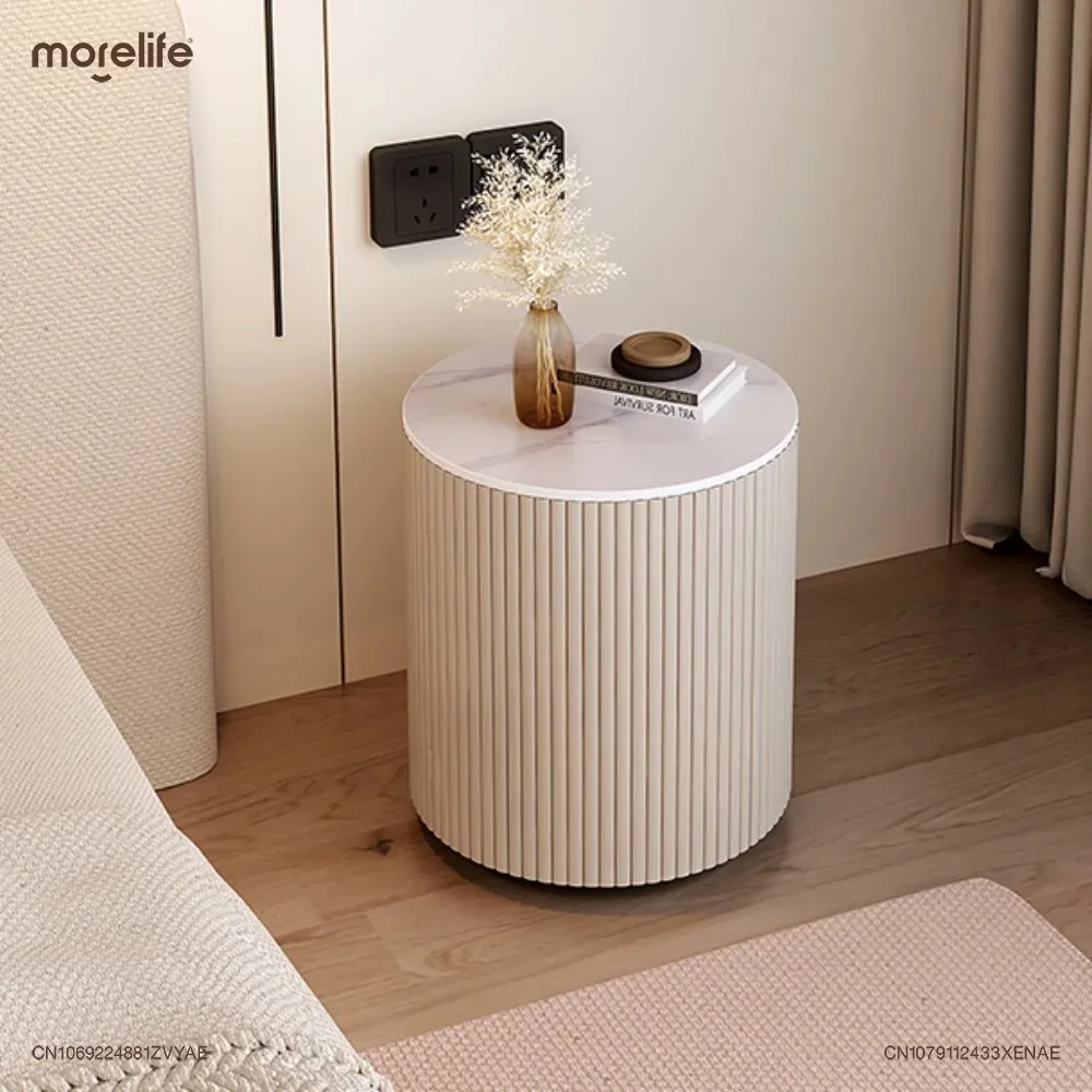 Bedroom Bedside Table Environmentally Nightstand Household Storage Small Cabinet Light Luxury Rock Board Furniture Bedroom K01