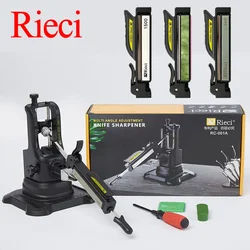 RSCHEF Chefs Professional Best Kitchen Sharpening Knife Sharpener System Fix angle diamond sharpening stone whetstone