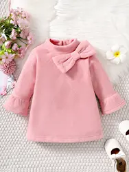 Baby winter simple fashion refreshing and comfortable dress