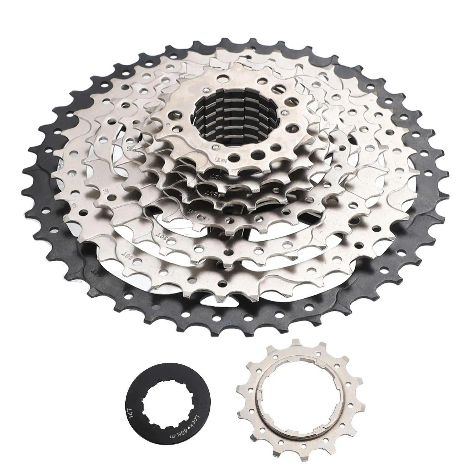 8-Speed Aluminum Alloy Freewheel 14-42T Hollow Out Replacement for electric Bikes