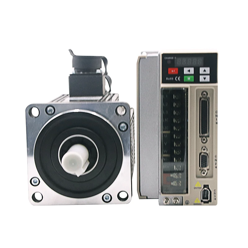 380V 4.2KW AC Servo Motor & Driver | 20 N.m 130mm/NEMA 52 Industrial Grade