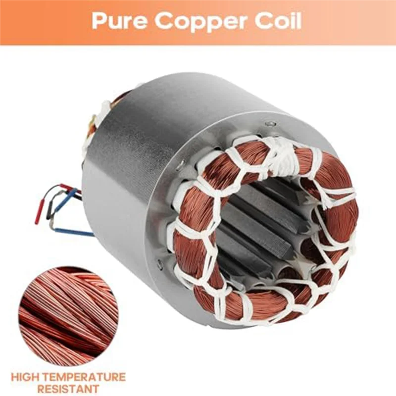 A71P 40W betonvibrator vibratiemotor, 110V 3600rpm waterdichte vibrerende motor vibrerende eenfasige voor schudertafel, Dur