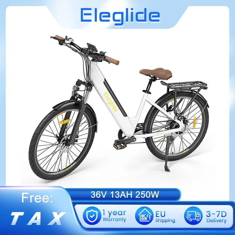 Eleglide T1 STEP-THRU Electric Bicycle Trekking E-Bike 27.5