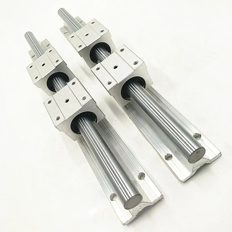 

HLTNC Алюминиевая монтажная рейка с длительным сроком службы SBR25 Цилиндрическая линейная направляющая SBR25 Линейная направляющая SBR25 с блоком 25UU