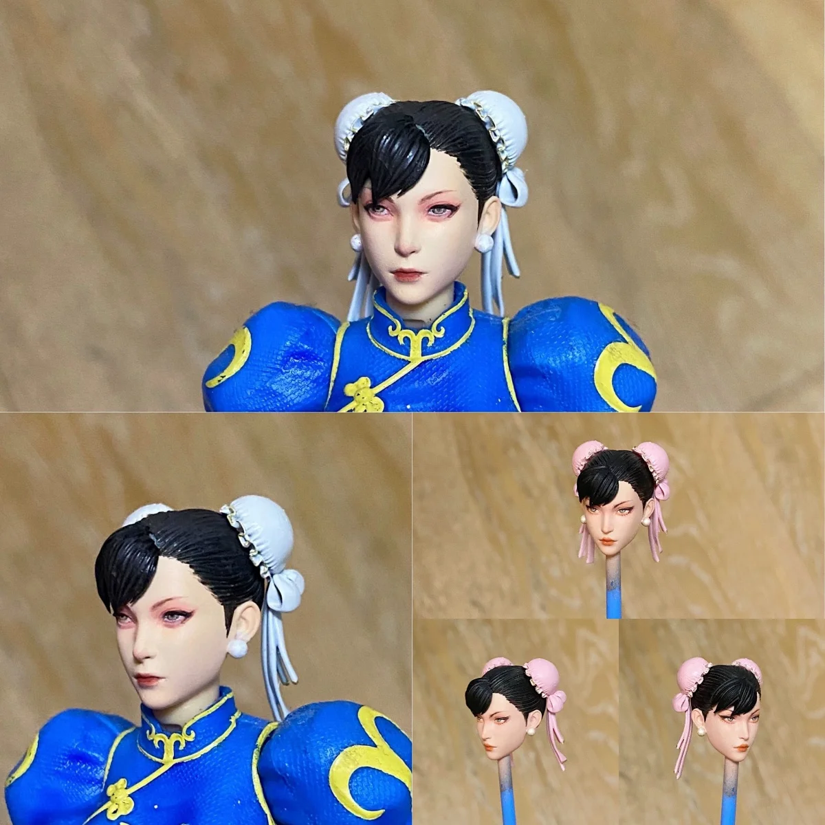 【30days Made】1/12 Scale Female Combating Games Unpainted/Painted Head Sculpt Fit 6inch ML SHF MEZCO Mafex Action Figure Model
