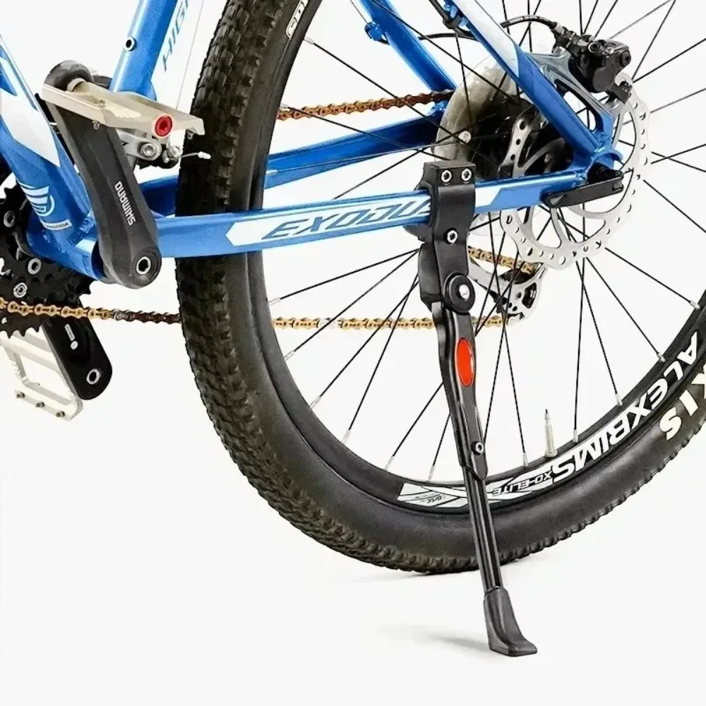 24/26/27.5/29/700C Adjustable Mountain Bike Support Side Rear Parkingrack MTB Road Bicycle Kick Stand Aluminum Kickstand view 3