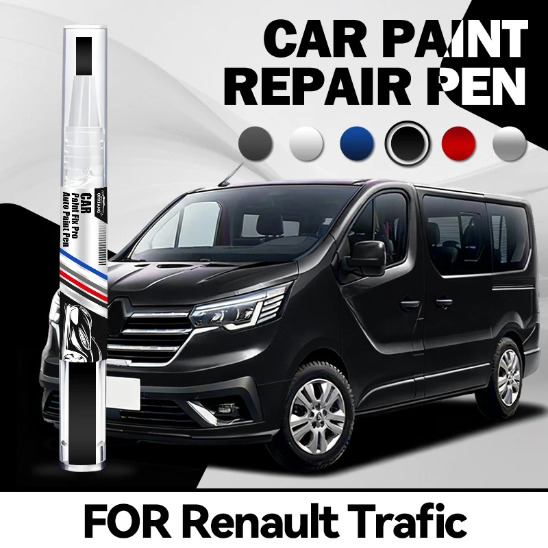 Für Renault Trafic 1980-2025 Autolack-Reparaturstift Kratzer-Abdeckstift Acrylfarben Concealer-Stift Auto-Zubehör