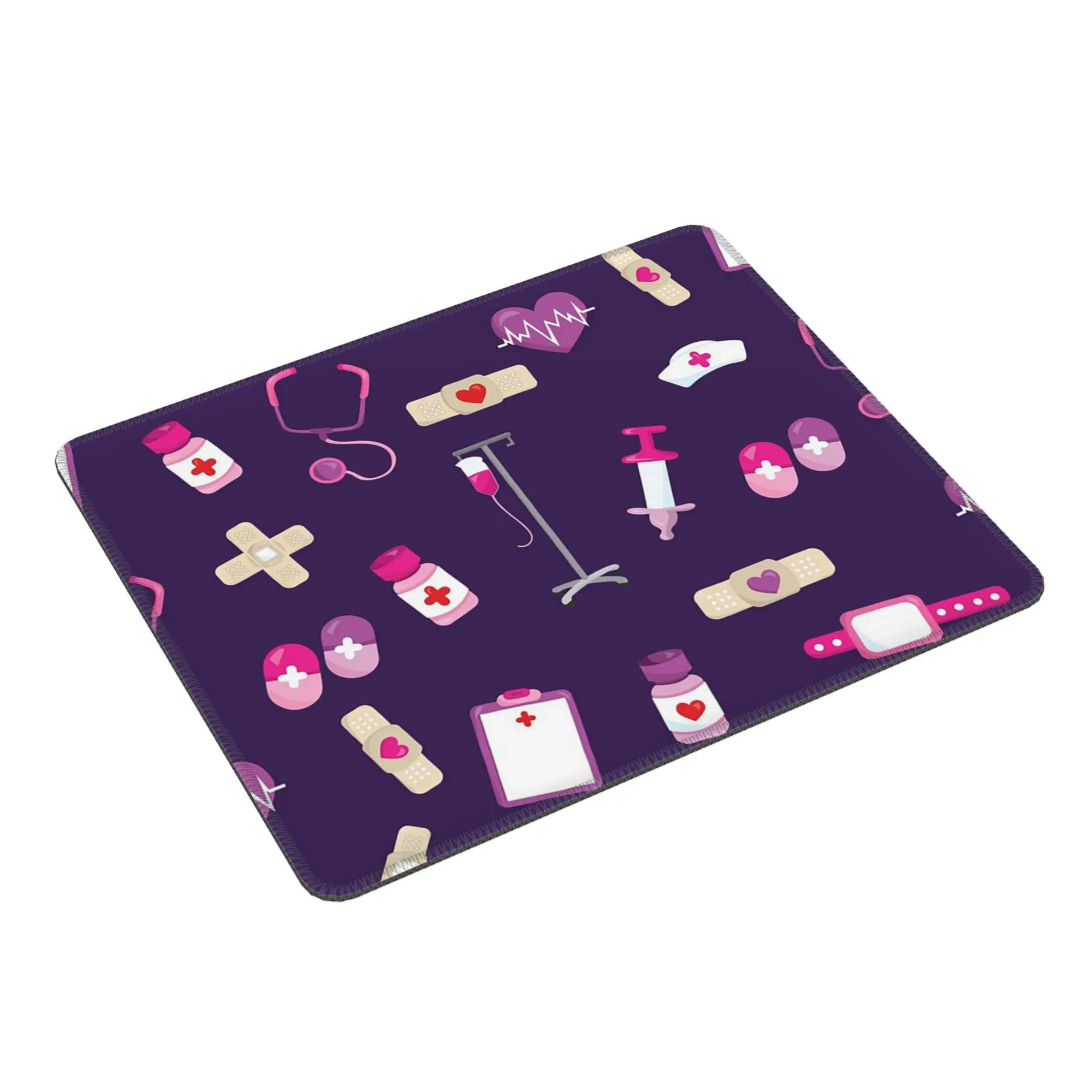 Hospital Medical for Nursing Nurse Mouse Pad Computer Keyboard Mouse Mat Gamer PC Laptop Desk Mat Office Accessories Table Mats