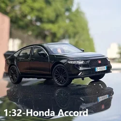 NEW 1:32 Honda Accord Alloy Scale Car Model Diecast Metal Vehicle Sound＆Light Simulated Collection Childrens Birthday Toy Gifts