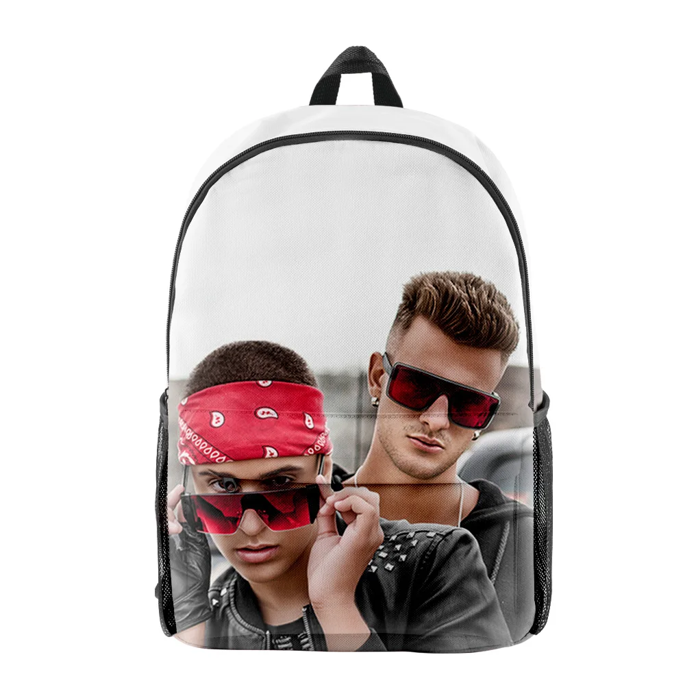 Mochila divertida Popular Harajuku Adexe & Nau para alumnos, mochilas para Notebook con estampado 3D Oxford, mochilas de viaje impermeables para niños y niñas