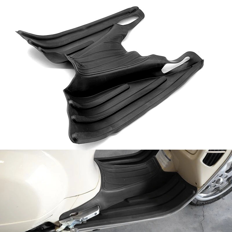Almohadilla de goma para reposapiés de Pedal de motocicleta, protección para reposapiés, alfombrilla antideslizante, accesorios de alfombra aptos para VESPA GTS 300 250 150 GTV300