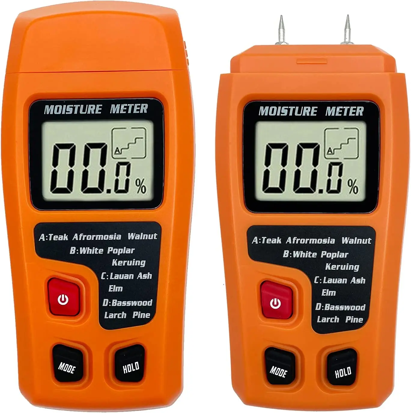 Digital Wood Moisture Meter Professional 0~99.9% Wood Moisture Meter Portable Tool LCD Display Wood Moisture Detector