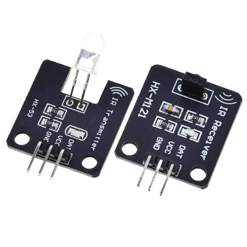2Set IR Infrared Transmitter Module Digital 38Khz Infrared Receiver Sensor Module For Arduino Electronic Building Block-Y41A