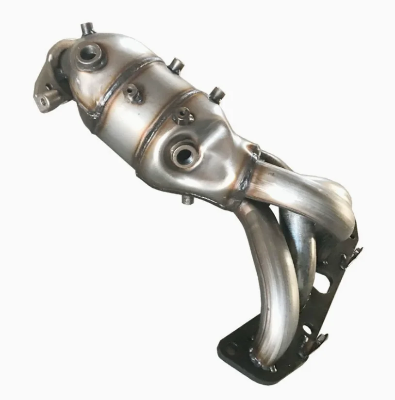 High Flow  2.5L Three Way  Universal Mini Catalytic Converter Euro 5 Universal Exhaust Catalytic Converter