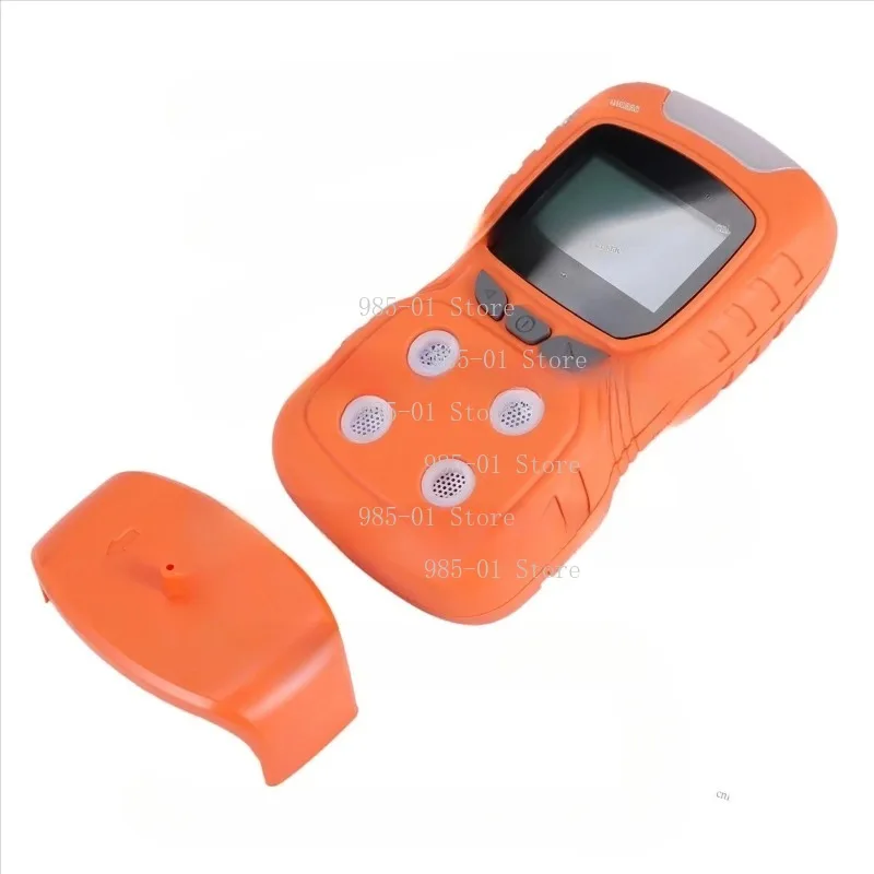 Portable 4-in-1 gas leak monitor, analyzer for detecting CO, H2S and O2 concentration