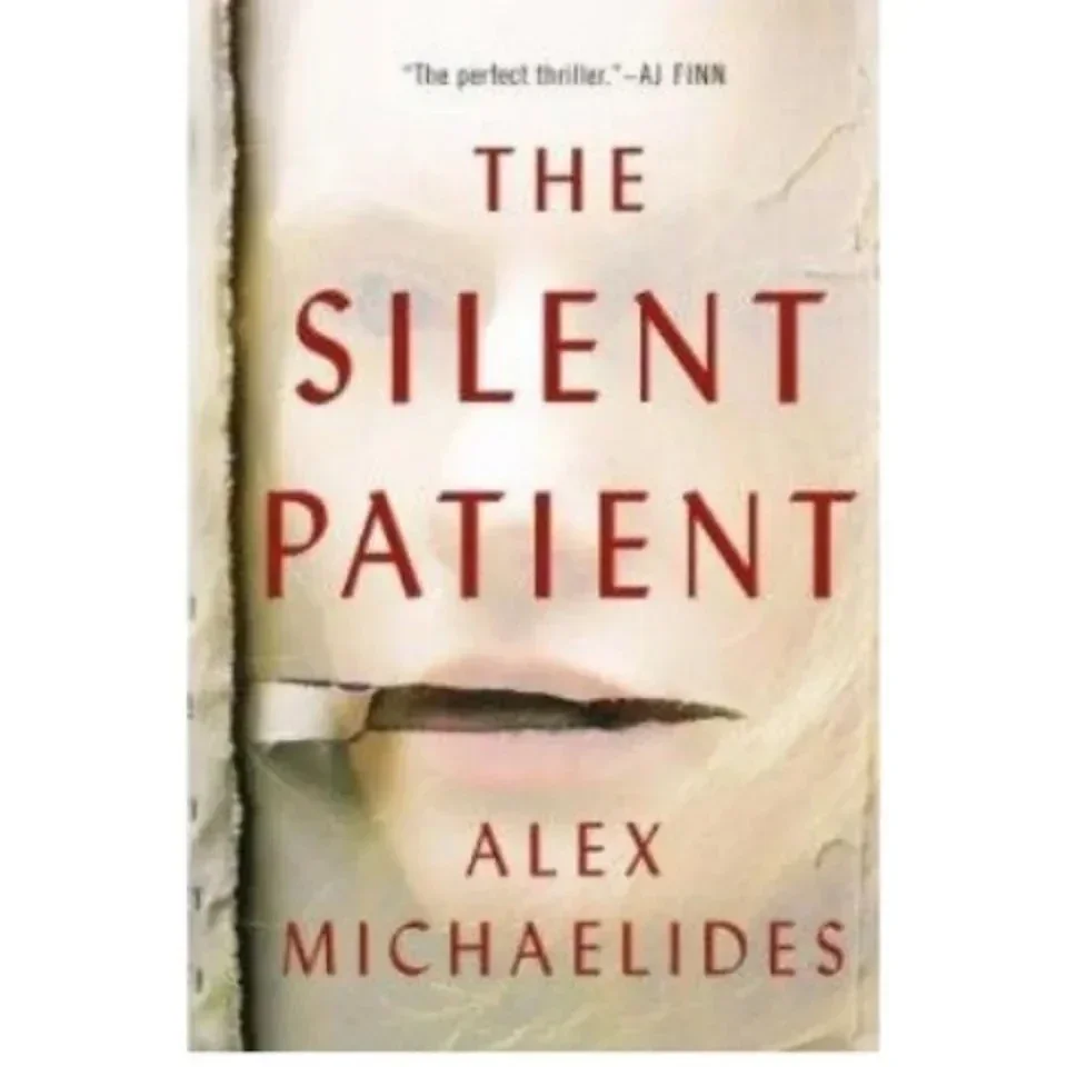The Silent Patient Paperback Romance Inglês, Livro Bestseller