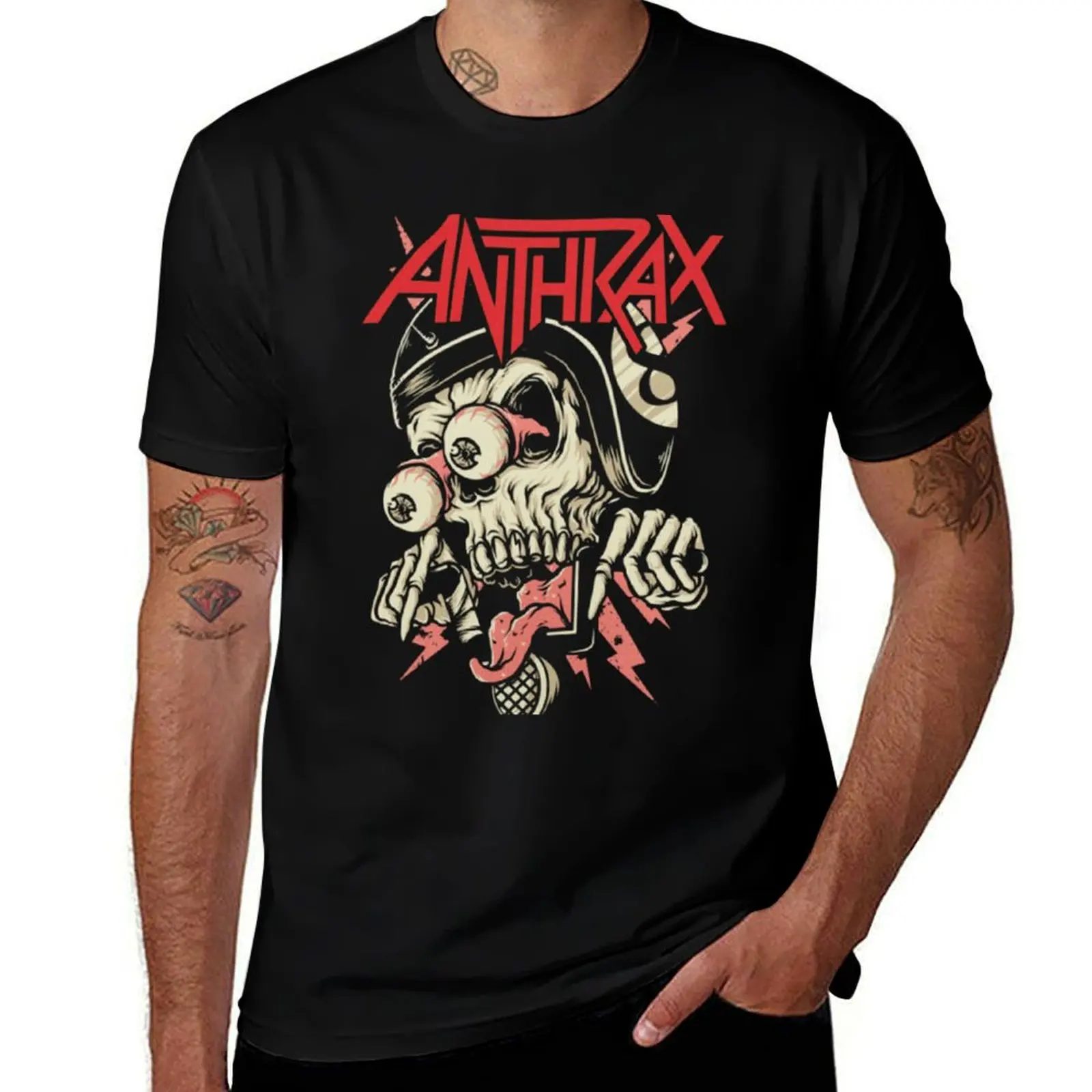 ANTHRAX BAND T-Shirt Plus Size All Match Tee Shirt T-Shirt