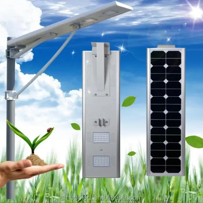 Integrated Solar Street Light 4W-60W Outdoor LED All In One With Best Price Garden Lights