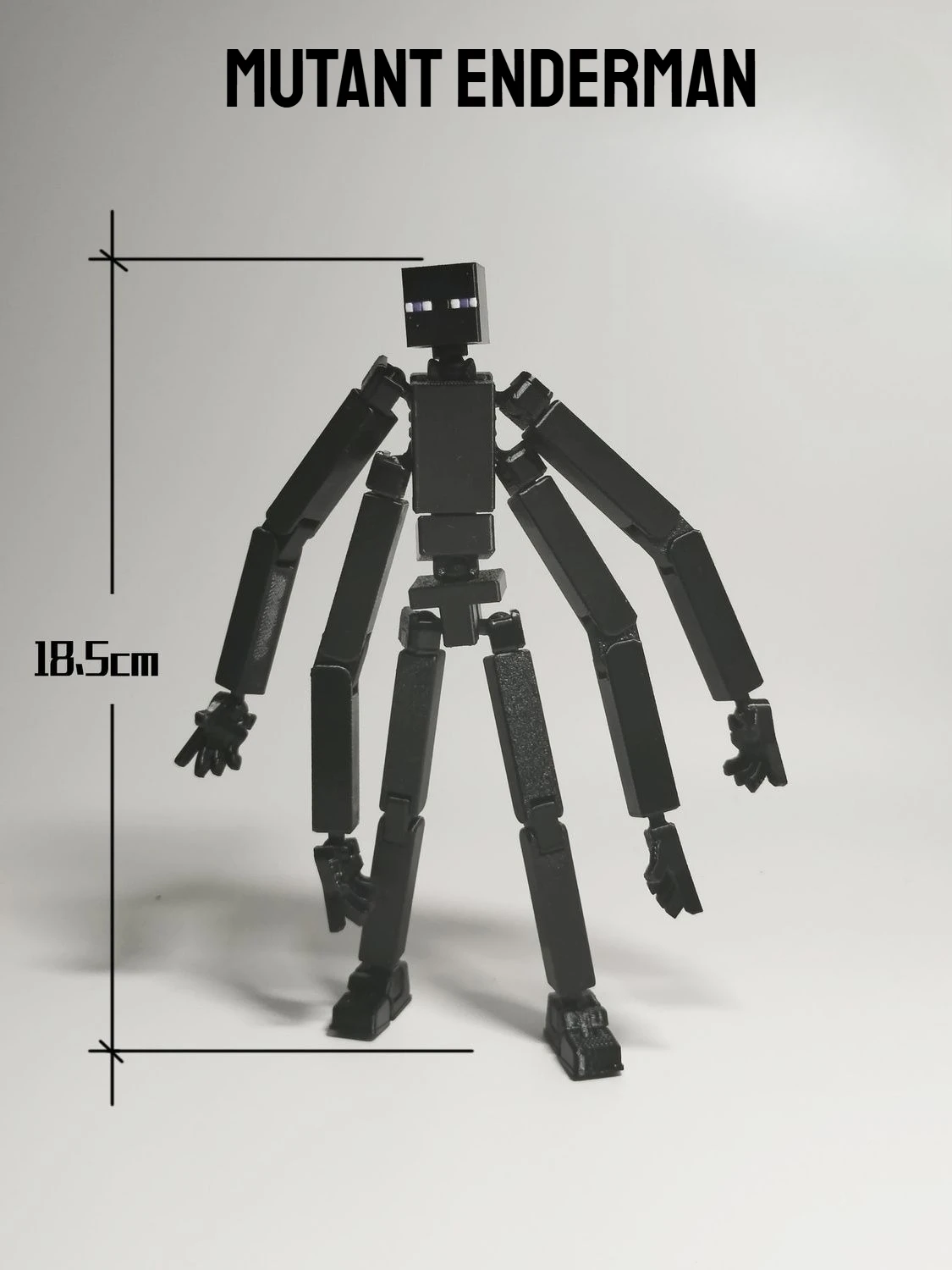 

3D Printed MC Mutant Enderman, Viral Bestseller Collectible Action Figure Toy