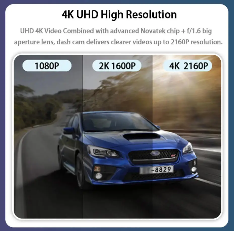 4K Plug And Play Car Driving Video Recorder Wifi DVR For Jeep Renegade 2015 2016 2017 2018 2019 2020 2021 Dash Camera Wide Angle