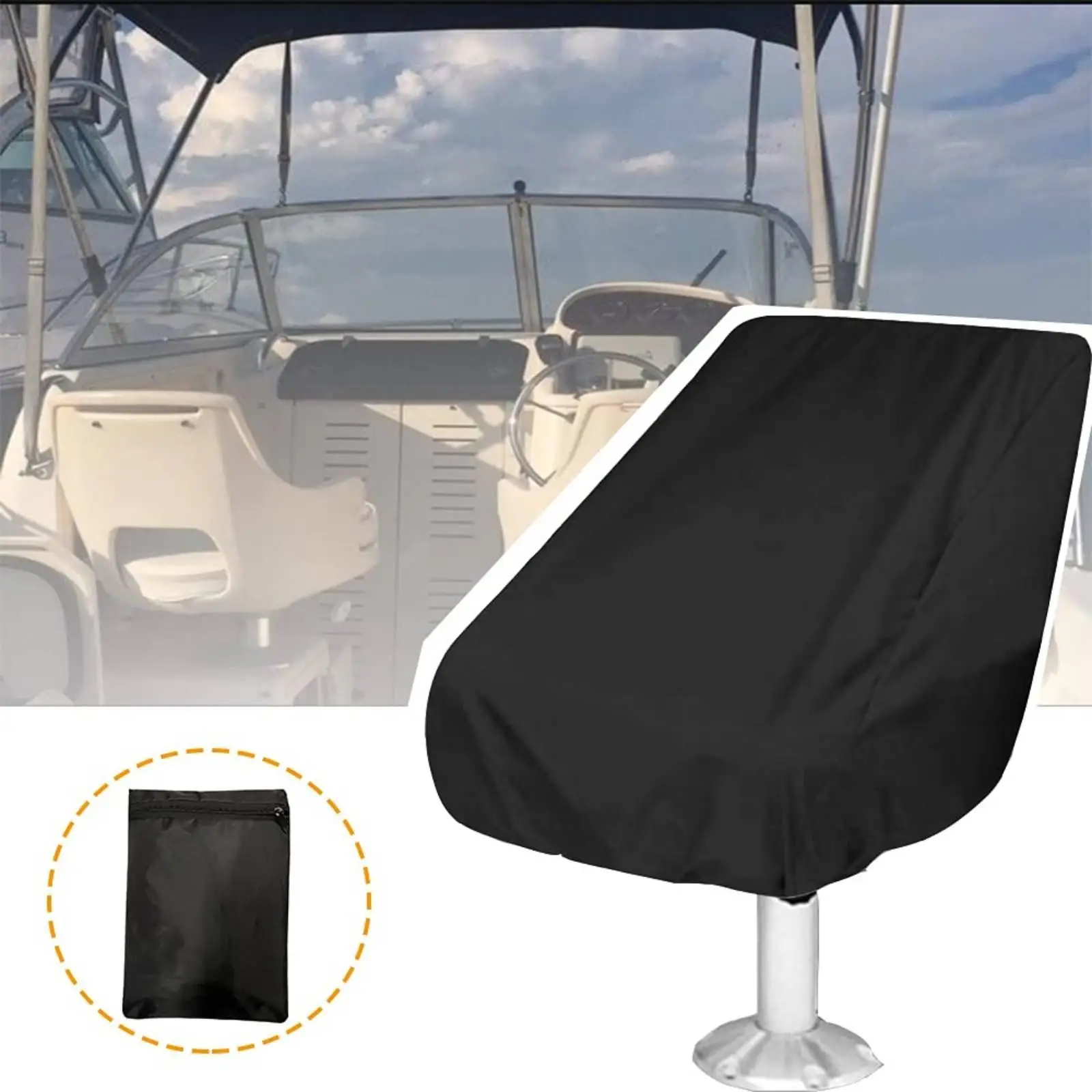 Waterproof boat seat cover, dustproof boat seat cover for boats