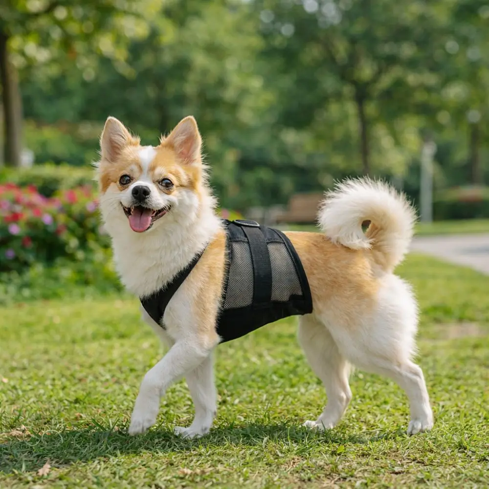 Breathable Mesh Dog Physiological Pants Washable Anti-Harassment Politeness Belt Reusable Dog Panties Prevent Random Urination