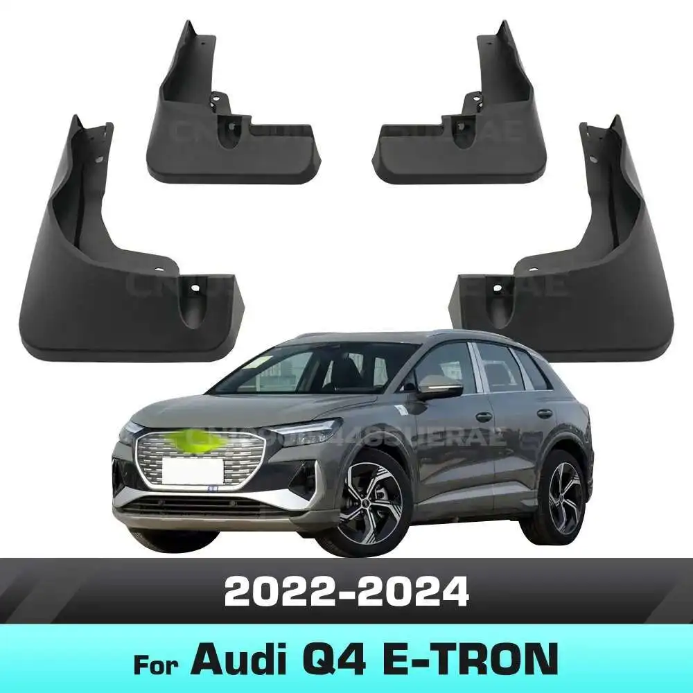 

For Audi Q4 E-TRON 2022 2023 2024 Fender Mudflaps Splash Guards Mudguards Mud Flaps car Accessories