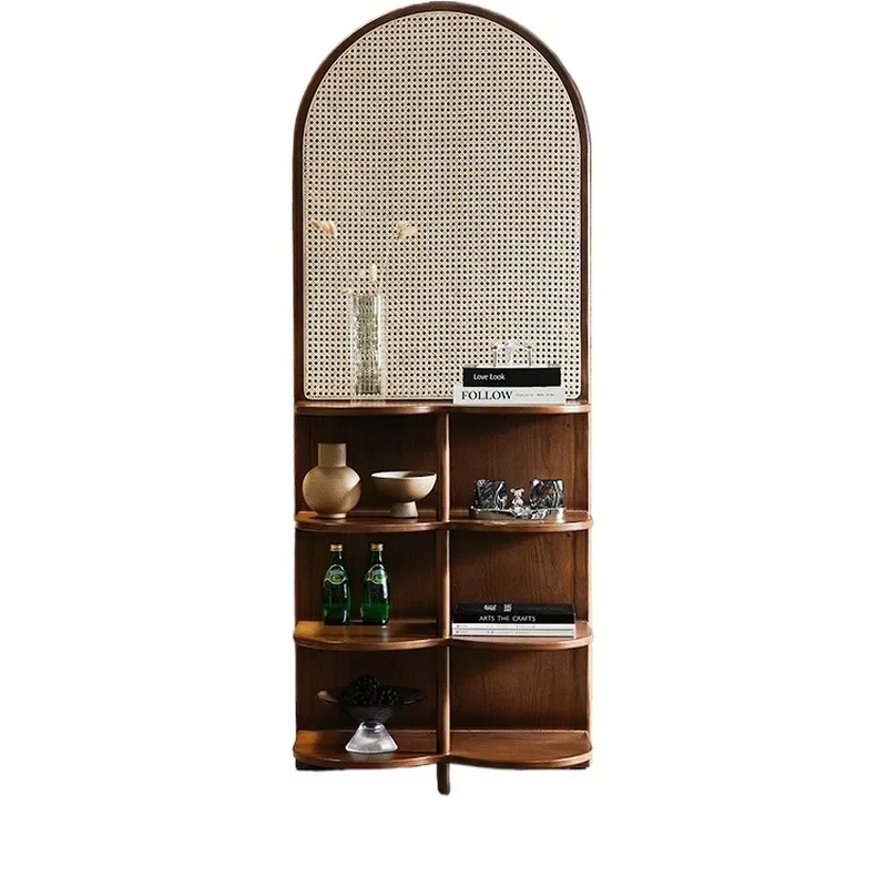 Solid Wood Folding Screen Room Divider for Living Room Office New Chinese Style Entrance Partition Mobile Privacy Panel