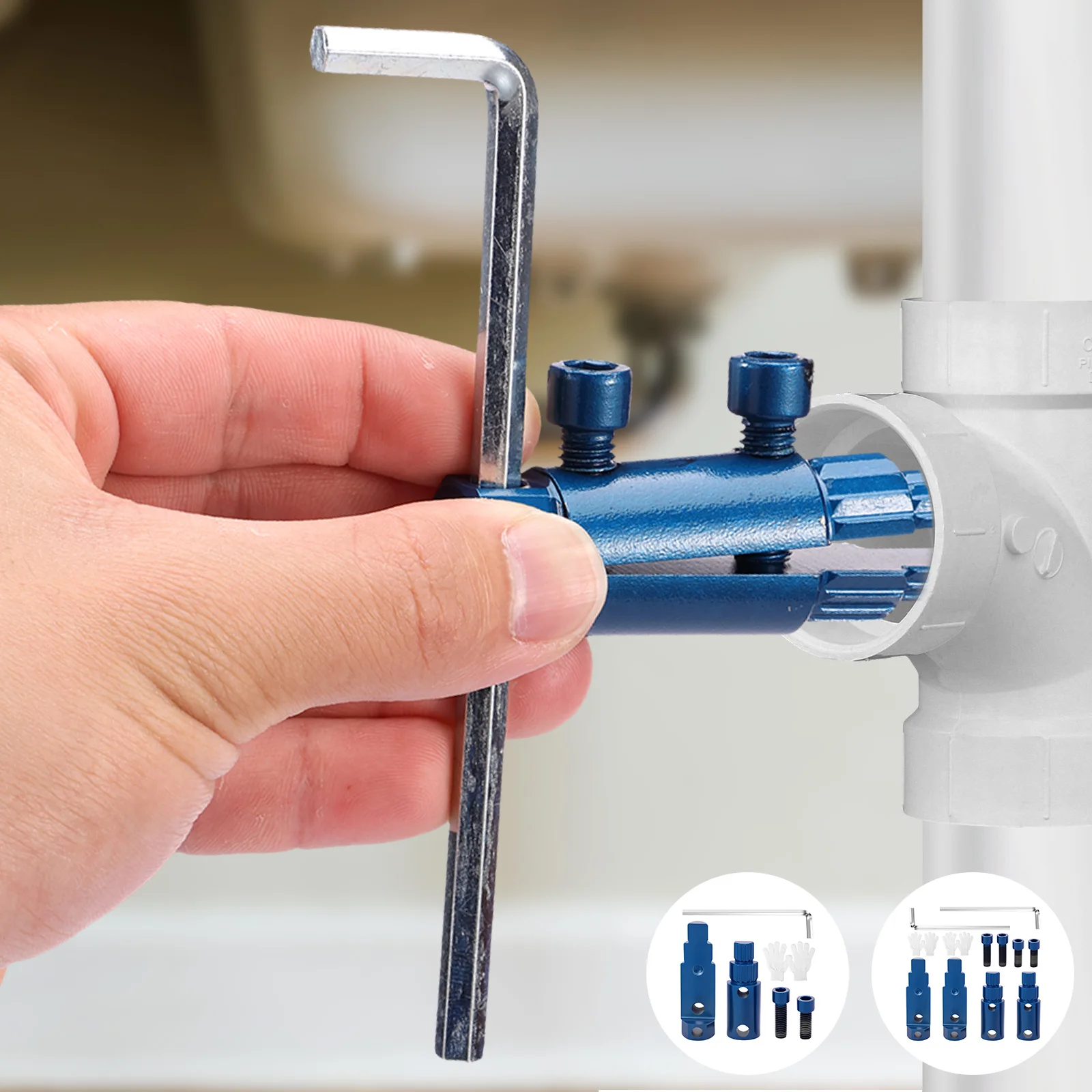 

Broken Screw Removal Tool Stripped Screw Extractor Metal Broken Pipe Extractor Drill Firm Grip Water Pipe Bolt Screw Repair Tool