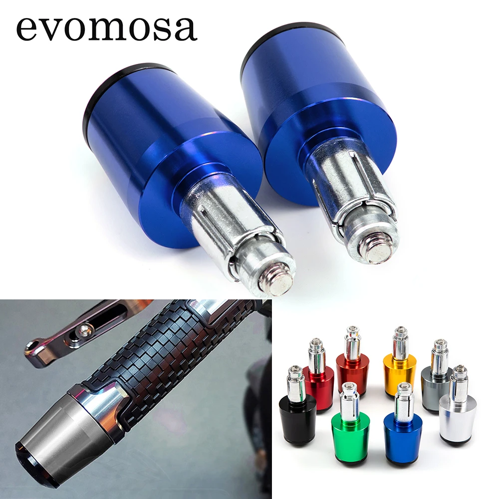 

7/8" 22mm Motorcycle handlebar Grips Ends Handlebar Grips Cap Weights Plug For GSXR 1300 1000 750 600 K1 K2 K3 K4 K5 K6 K7 K8 K9