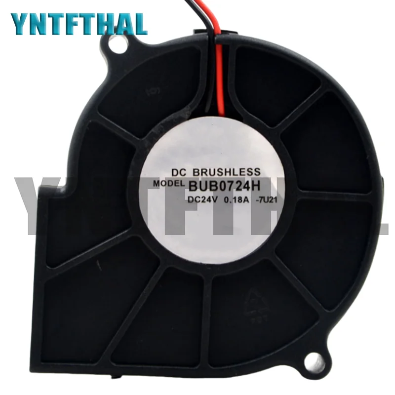 New 24V 0.18A BUB0724H 2 Line Centrifugal  Fan Projector