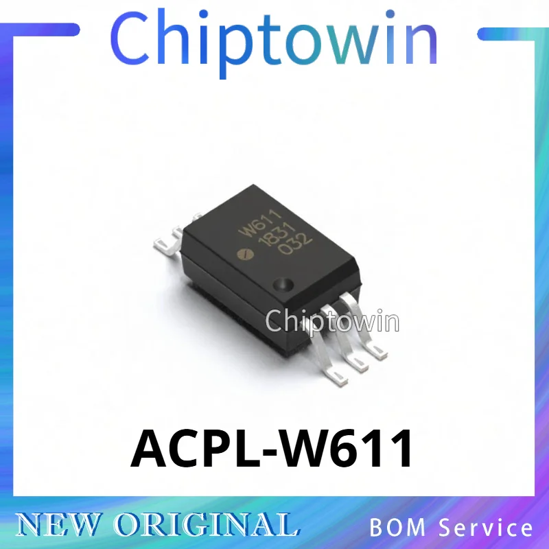 5/50/500 pcs ACPL-W611 ACPL-W611V ACPL-P611 SOP-6 High Speed Optocoupler Original In Stock W7