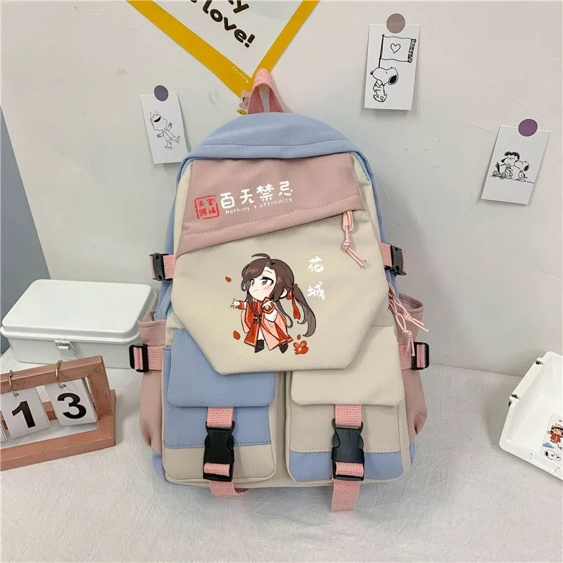 Cielo ufficiale benedizione Tian guan ci fu Studente Bambini Adolescenti Borse da scuola, Zaini Anime Mochilas di grande capacità per ragazze Ragazzi