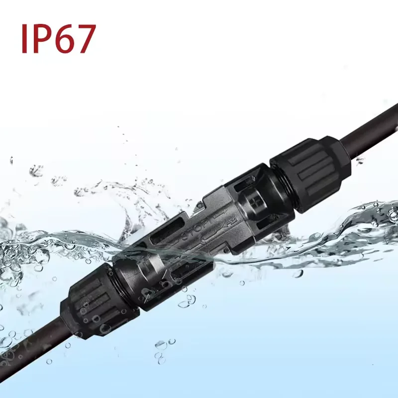 10/20/40/100Pcs Solar PV Connector Kit – 1000V 30A -Compatible for 2.5/4/6mm² Cable, Waterproof Plug for Solar Panel