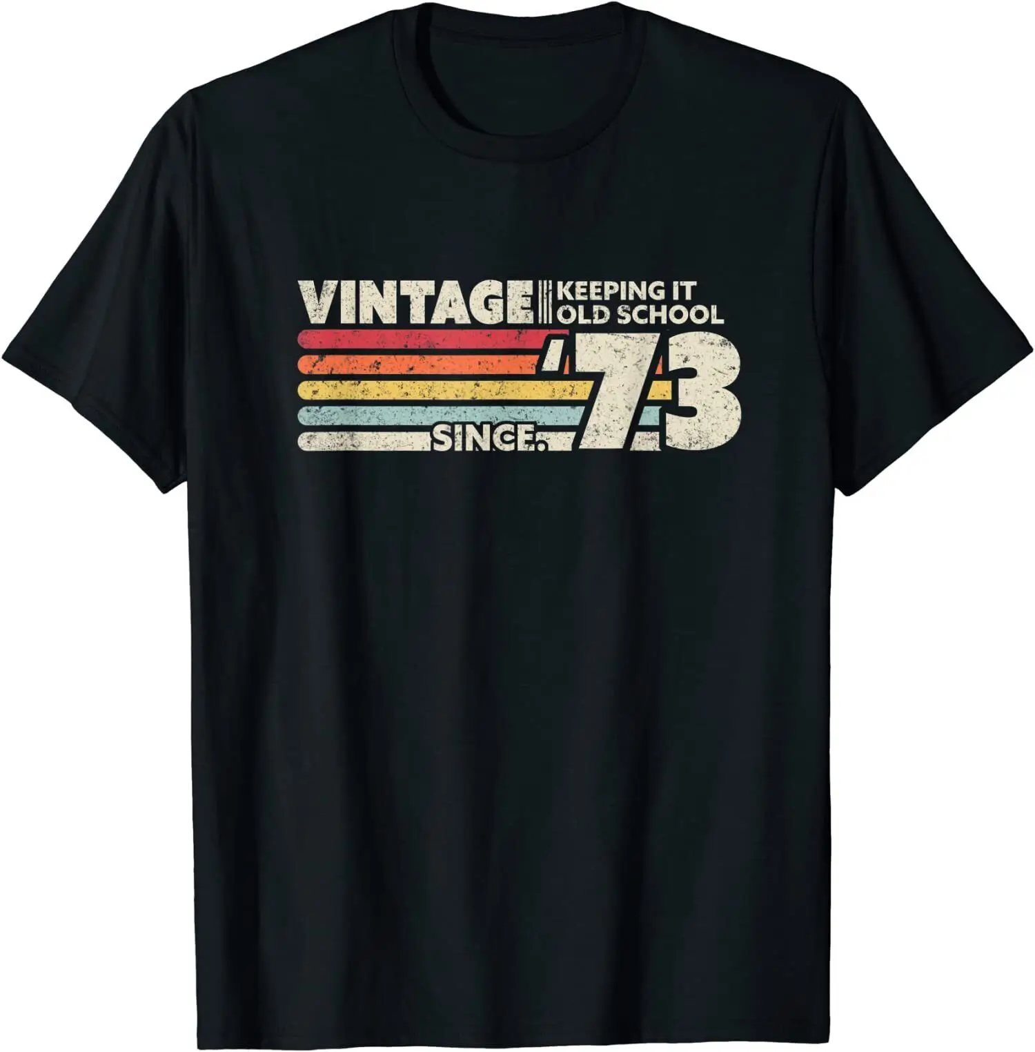 

NEW LIMITED 1973 Vintage, Since '73 Retro Birthday Great Gift T-Shirt Size S-3XL