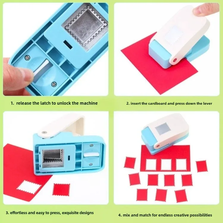 جديد ختم شكل آلة النقش DIY بها بنفسك اليدوية المزخرف الحرف وسكرابوكينغ أداة ختم الحدود لتقوم بها بنفسك لكمة #5