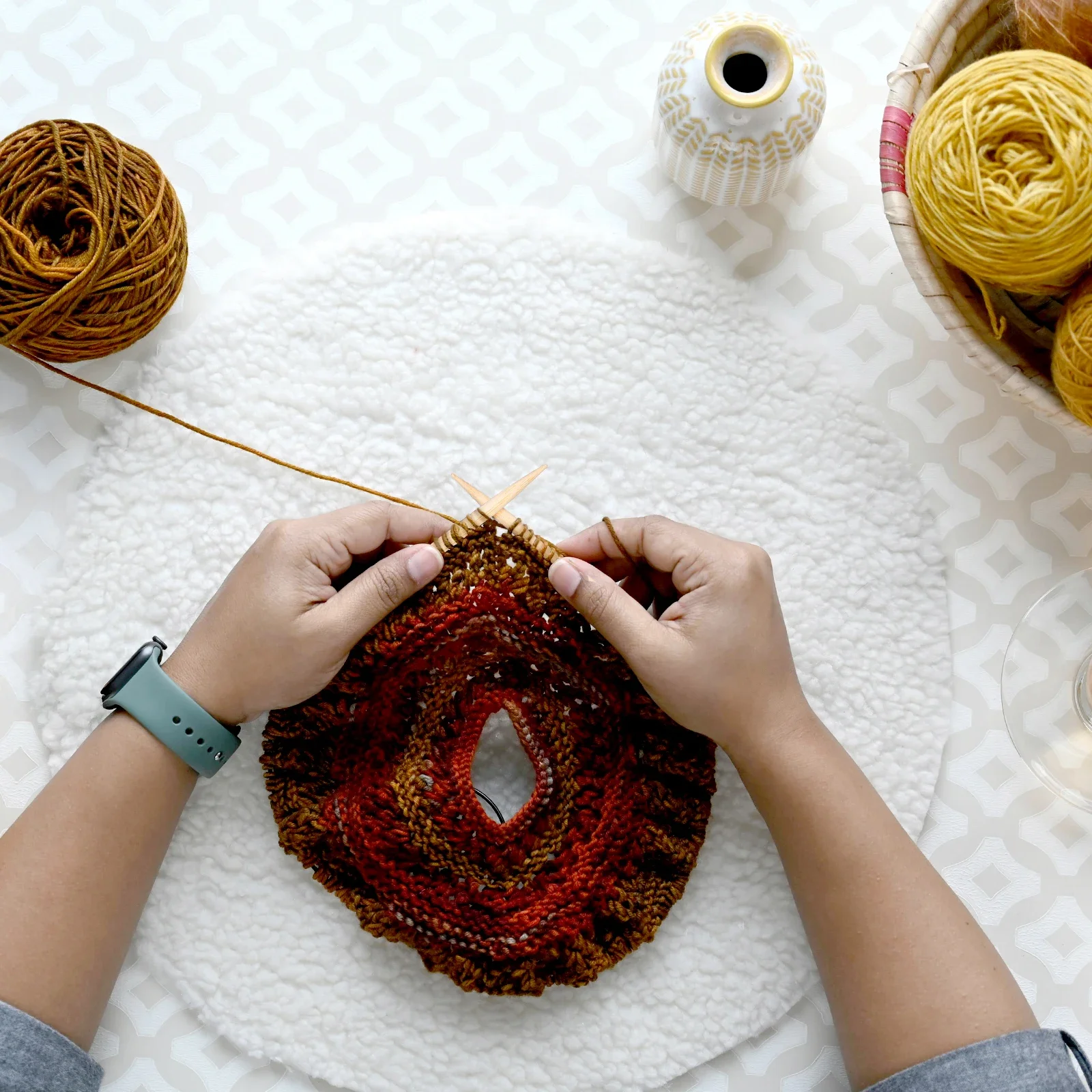 2mm-8mm Bamboo PVC Tube Circular Needles Ring Knitting Double Cusp Crochet Hooks 80cm Long Smooth Sewing Tools Needle