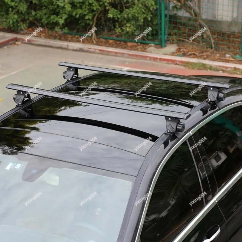 Car Roof Rack Cross Bars, Aluminum Roof Mount Bracket for Vehicle Luggage Storage