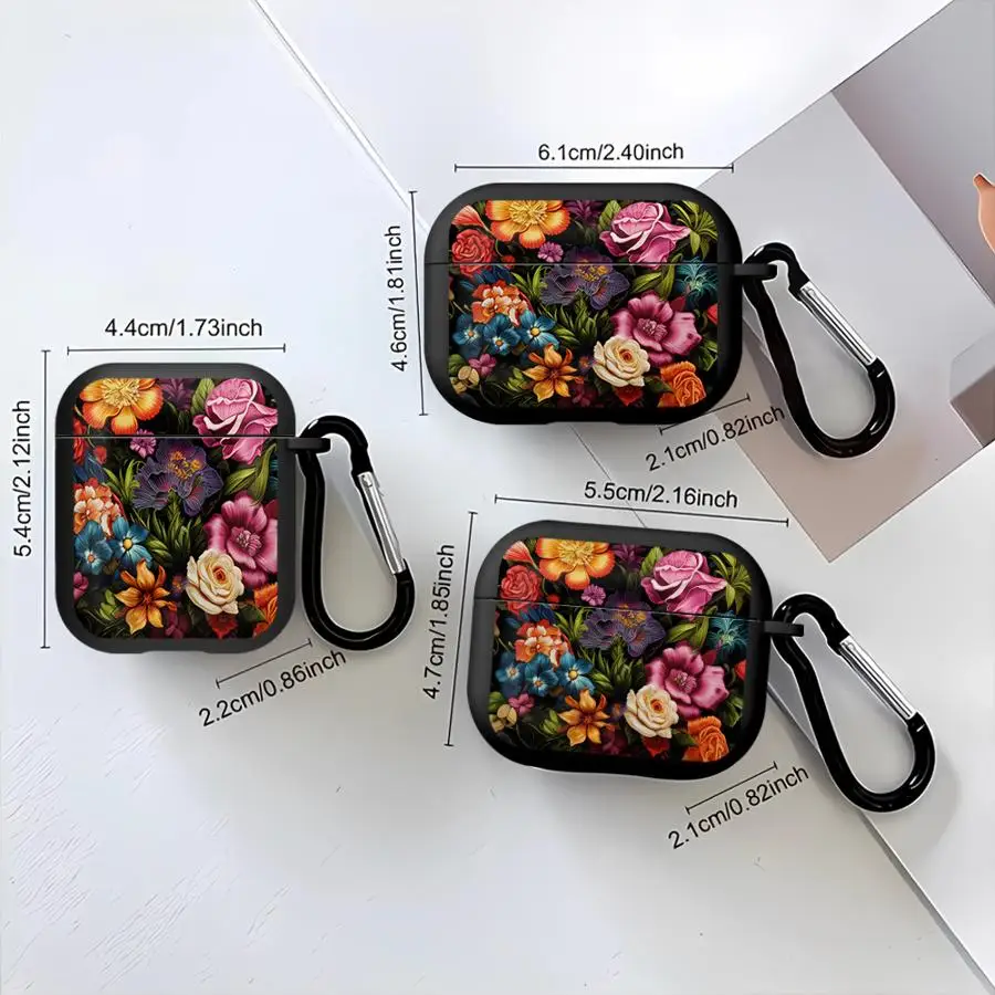 Case For Airpods 4 Pro 2 Pro2 3 Pro3 1 Earphone Cases Cover Little Floral Patterns Fashion