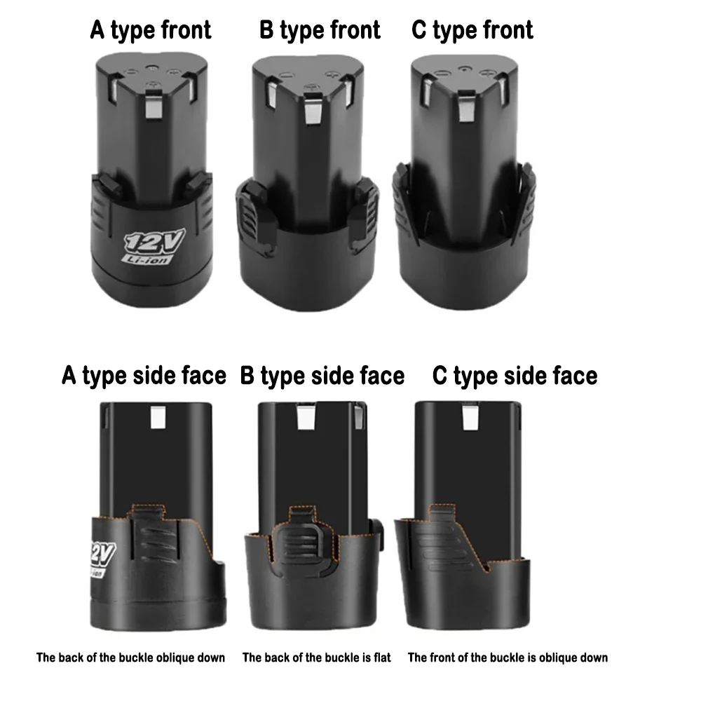 18650 Li-ion Battery 12V Lithium Battery Power Tools accessories For Cordless Screwdriver Electric Drill Battery